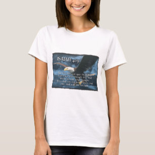 T-shirt Le 40:31 d'ISAÏE montent avec des ailes comme