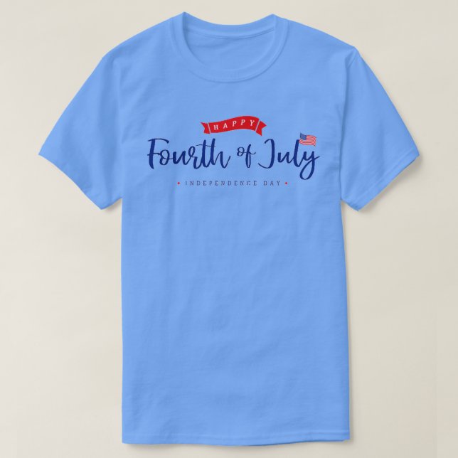 T-shirt le 4 juillet 2 (Design devant)