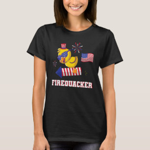 T-shirt Le 4 Juillet Usa Patriotique Patriotique Pirate Ru
