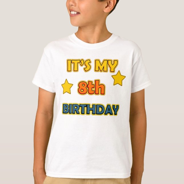 T-shirt Le 8e anniversaire de la mort (Devant)