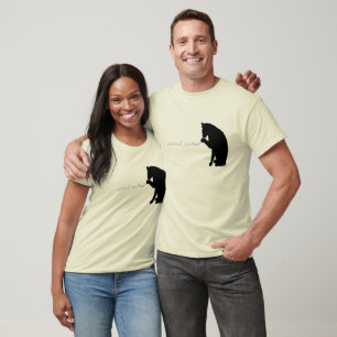 T-shirt le "animal écrit "