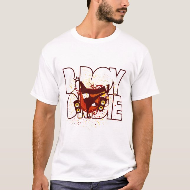 T-shirt Le B-Garçon ou meurent hip hop (Devant)