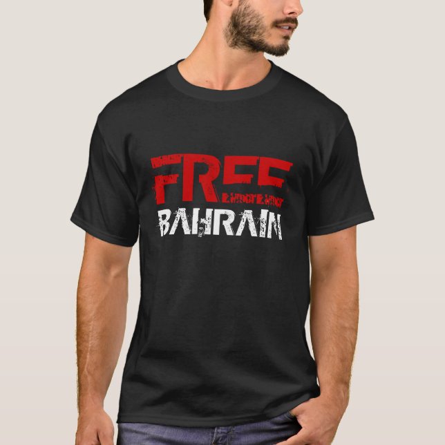 T-SHIRT LE BAHRAIN LIBRE (Devant)
