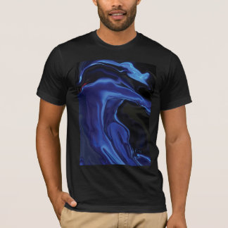T-shirt Le baiser bleu