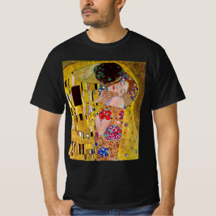 T-shirt Le baiser de Gustav Klimt, Art Nouveau Vintage