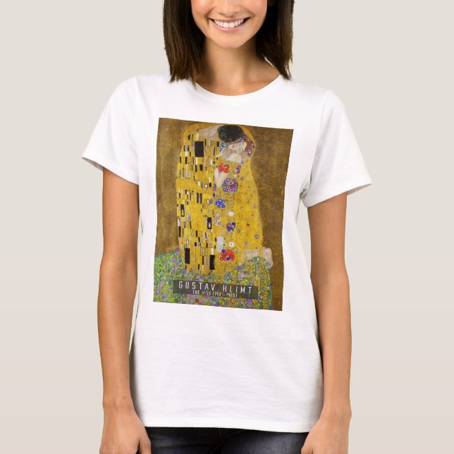 T-shirt Le baiser - Gustav Klimt (Devant)