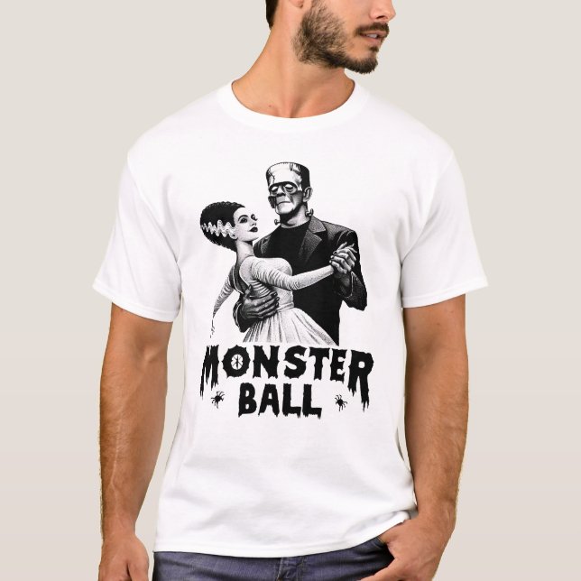 T-shirt Le bal du monstre (Devant)