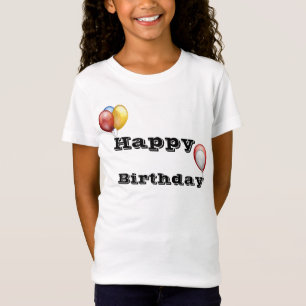 T-Shirt le ballon d'anniversaire badine le modèle de