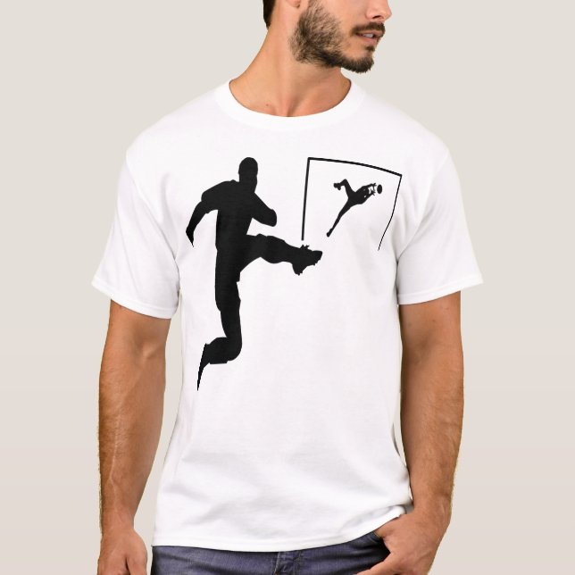 T-shirt Le ballon est le but (Devant)