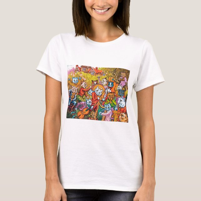 T-shirt Le Band Joue, Louis Wain (Devant)