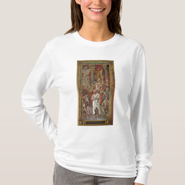 T-shirt Le baptême de Clovis I (Devant)