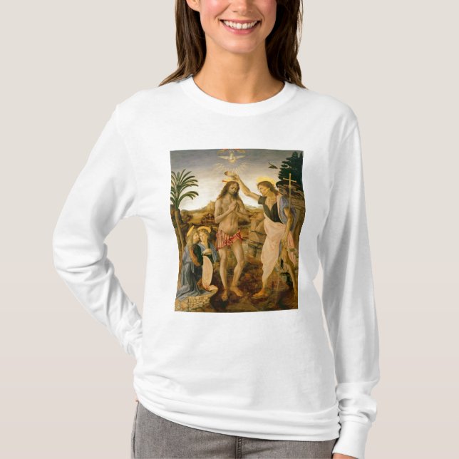 T-shirt Le baptême du Christ par Jean-Baptist (Devant)
