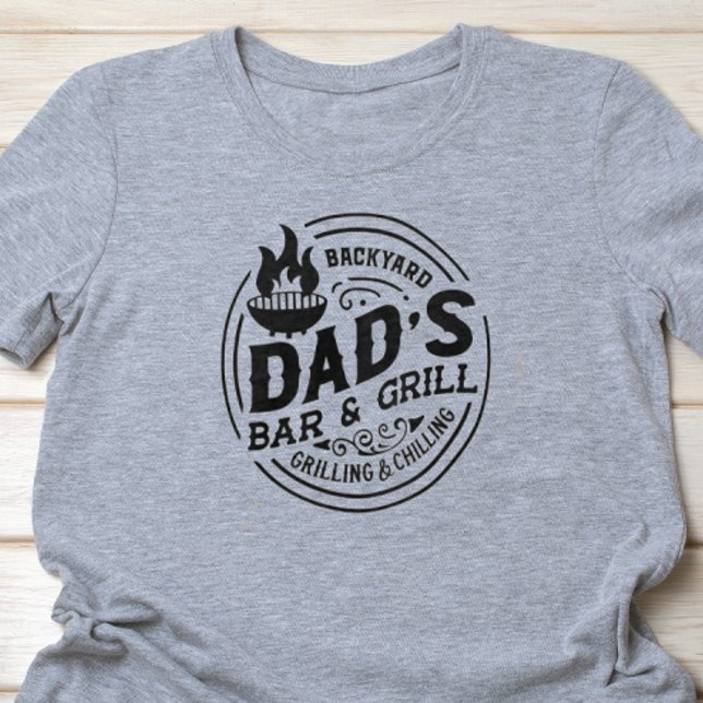 T-shirt Le bar et grill de papa (Dad’s Bar and Grill shirt )