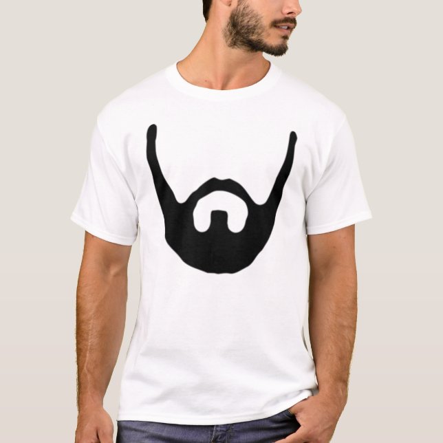 T-shirt Le barbu (Devant)