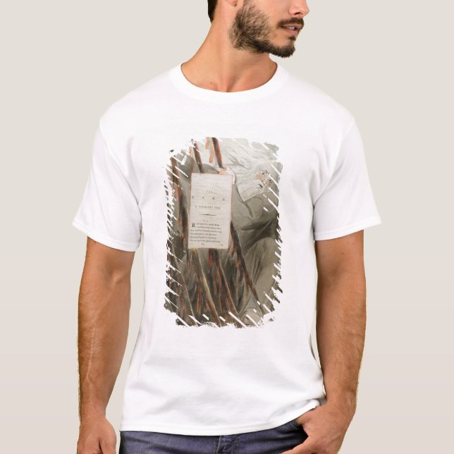 T-shirt Le barde : Une ode Pindaric, 'des poèmes de Thoma (Devant)