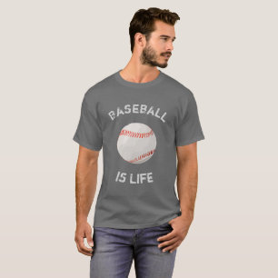 T-shirt Le baseball, c'est le baseball de vie - Tee - shir
