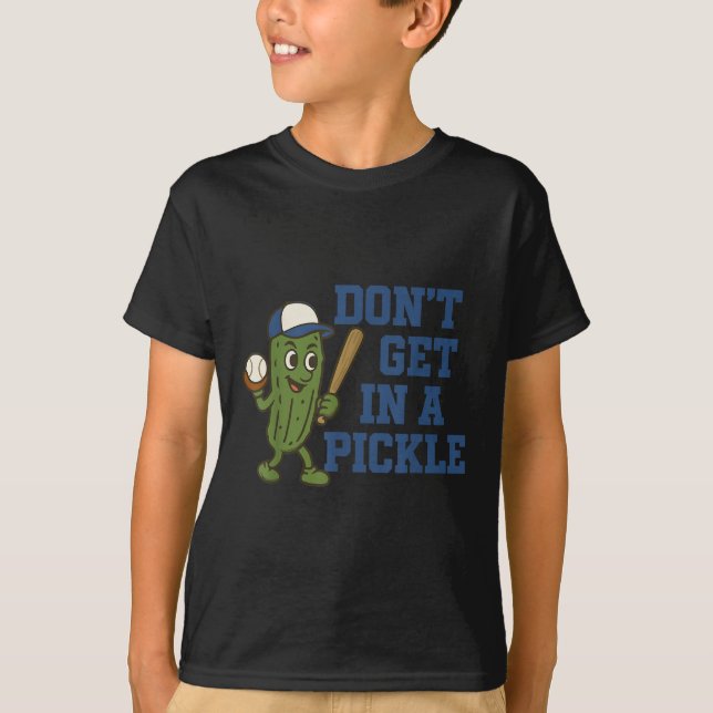 T-shirt Le Baseball Ne Se Trouve Pas Dans Le Picky Funny B (Devant)