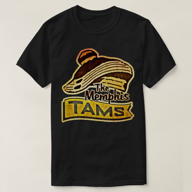 T-shirt Le basket-ball Memphis Tams (Design devant)