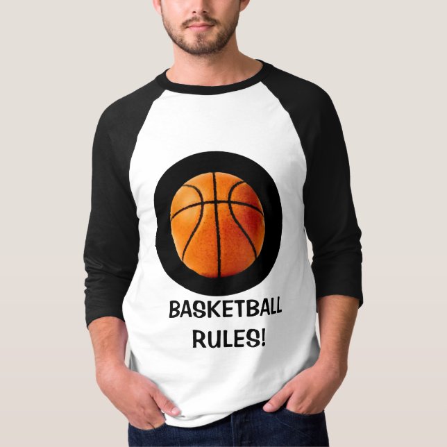 T-SHIRT LE BASKET-BALL RÉGALE ! (Devant)