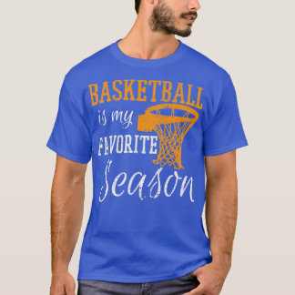 T-shirt Le Basket Est Ma Saison Préférée