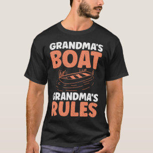 T-shirt Le bateau de grand-mère, les règles de grand-mère,