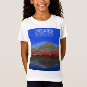 T-Shirt Le Bateau Rouge Maisons Sunndalsøra Norvège