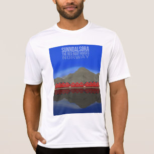 T-shirt Le Bateau Rouge Maisons Sunndalsøra Norvège