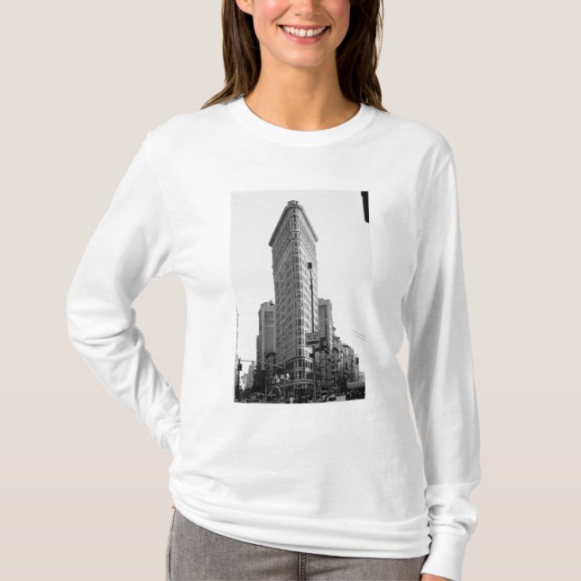 T-shirt Le bâtiment de Flatiron (photo) (Devant)