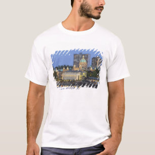 T-shirt Le bâtiment du Parlement illuminé à l'intérieur