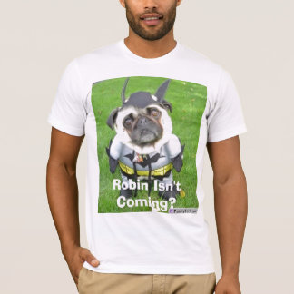 T-shirt le batmandog, Robin ne vient pas ?
