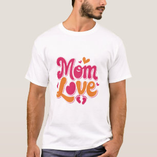 T-shirt Le battement de coeur de l'amour : la dévotion d'u
