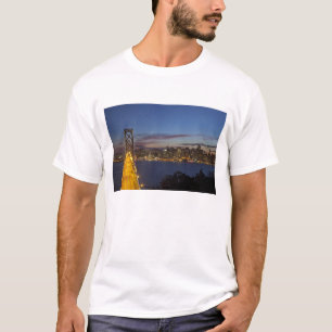 T-shirt Le Bay Bridge depuis Treasure Island
