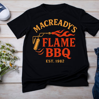 T-shirt Le BBQ de Macready est 1982