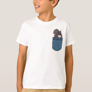 T-shirt Le BD écureuil dans une chemise de poche
