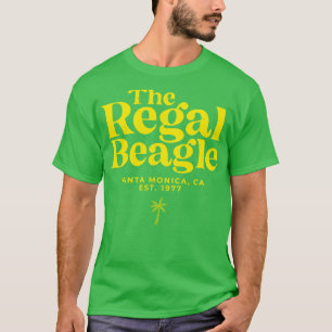 T-shirt Le Beagle Regal Père Noël Monica CA Est 1977 moder