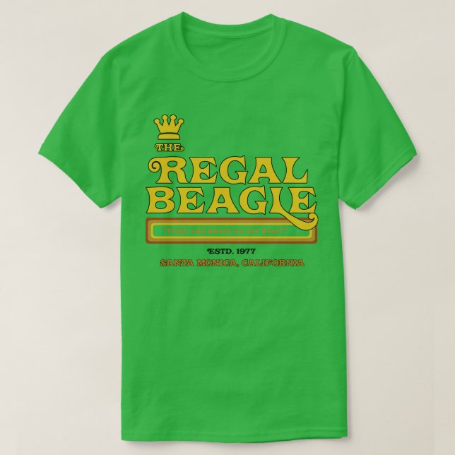T-shirt Le Beagle royal 1 (Design devant)