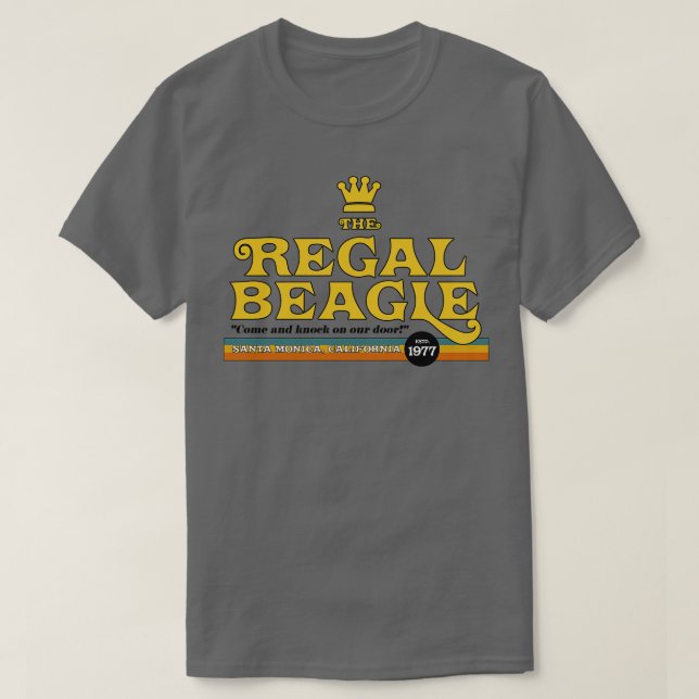 T-shirt Le Beagle royal 3 (Design devant)