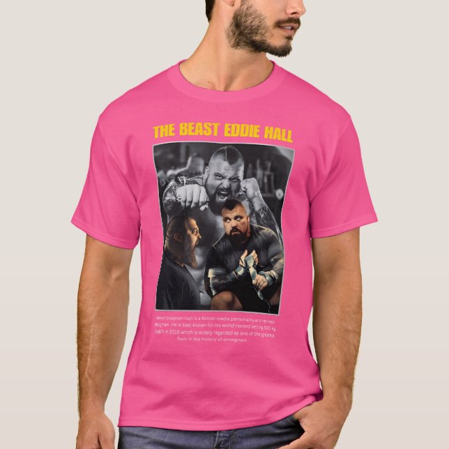 T-shirt Le Beast Eddie Hall (Devant)