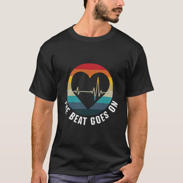 T-shirt Le Beat Continue - Le Survivant De L'Attaque Cardi (Devant)