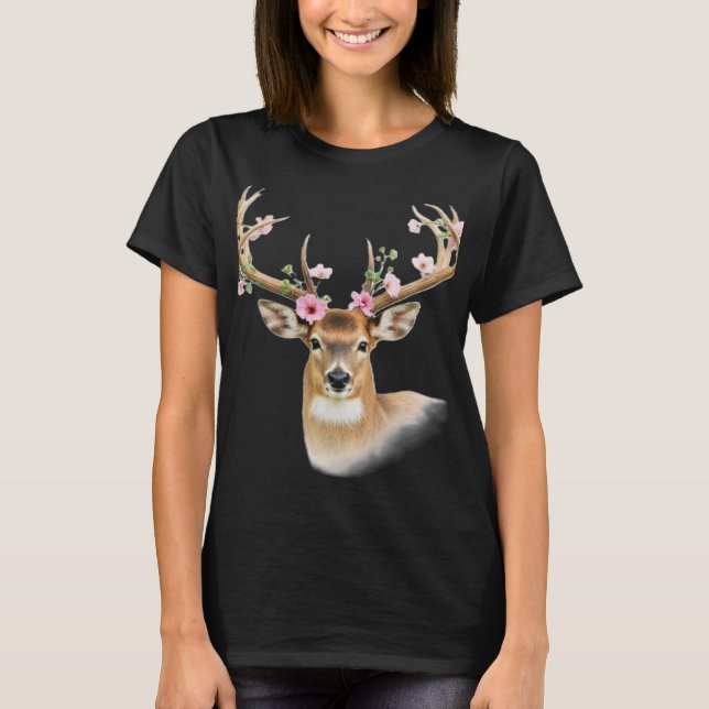 T-shirt le beau cerf (Devant)