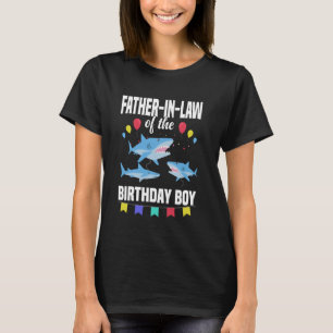 T-shirt Le beau-père de la fête des enfants de l'anniversa