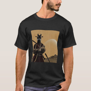 T-shirt Le Beau Samouraï Éclaté Dans Son Épée D'Armure À