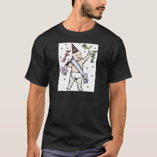 T-SHIRT LE BÉBÉ DE NOUVELLE ANNÉE