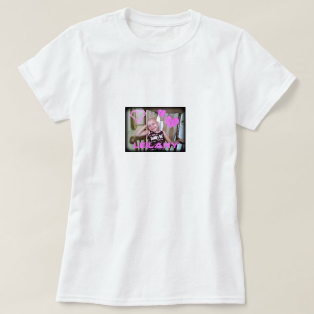 T-shirt Le bébé des femmes de la cause de Leilany - pièce (Design devant)