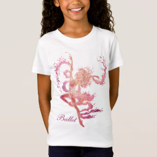 T-Shirt Le bébé des filles d'imaginaire de ballet - poupée