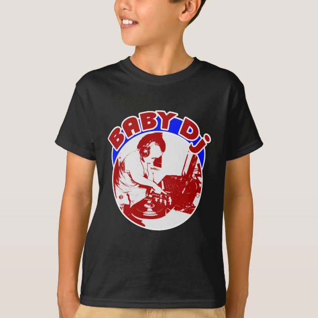 T-shirt le bébé DJ badinent (Devant)