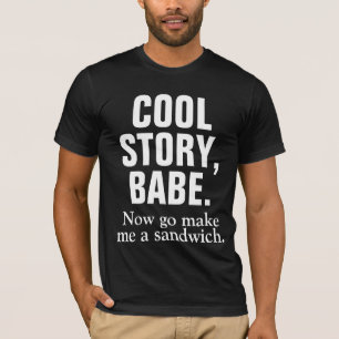 T-shirt Le BÉBÉ FRAIS d'HISTOIRE vont maintenant me font
