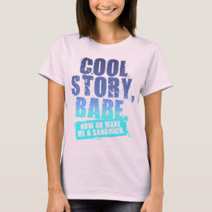 T-SHIRT LE BÉBÉ FRAIS D'HISTOIRE VONT MAINTENANT ME FONT