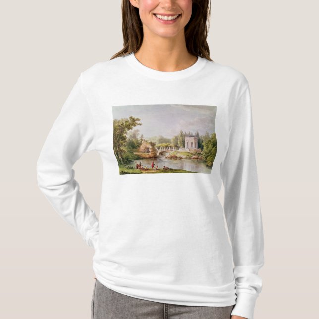 T-shirt Le belvédère, petit Trianon (Devant)