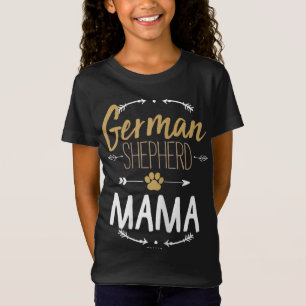 T-Shirt Le berger allemand Mama Flèches cadeaux Amoureux d